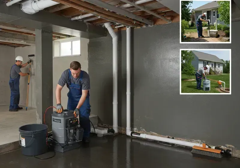 Basement Waterproofing and Flood Prevention process in Bradner, OH